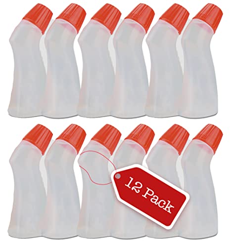 Manaloom Water-Based Envelope Sealer Glue - Fast-Drying, Clear, 12 Pack