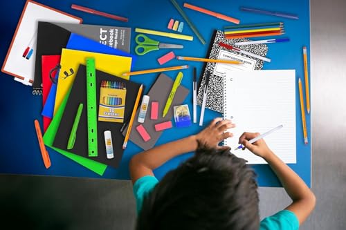 Trail Maker School Supplies Kit 45 Pieces for Grades K-12, Classroom & Home