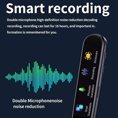 AI Smart Pen with Instant Translation & Text Recognition – Bluetooth & Camera