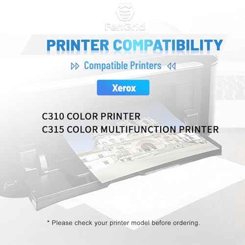 Remanufactured Xerox 006R04357 Toner Cartridge, Cyan, 3,000 Page-Yield, Works with Printer Models Xerox C310 C310DNI C310DNIM C315 C315DNI (Cyan)