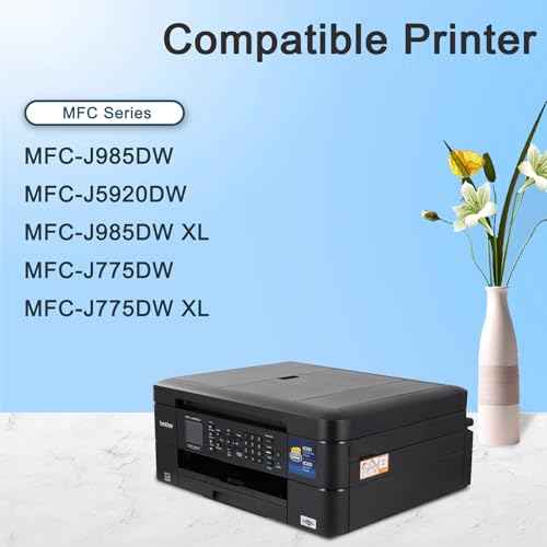LC20EXXL Ink Cartridges (Cyan, Magenta, Yellow, 3-Pack) - Super High Yield LC20E C/M/Y Ink Cartridges Replacement for Brother MFC-J985DW MFC-J5920DW MFC-J775DW