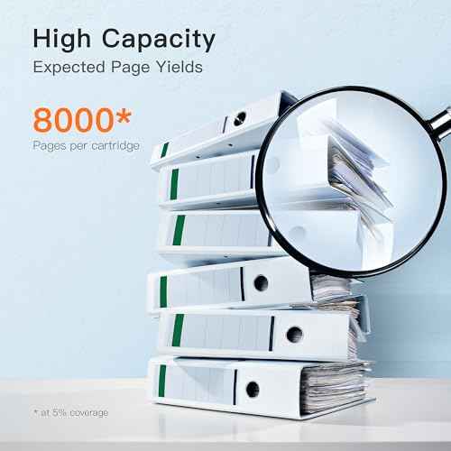 E-Z Ink Compatible Toner Cartridge Replacement for Brother TN580 TN650 TN550 TN620 High Yield Compatible with HL-5370DW HL-5340D DCP-8060 DCP-8065DN HL-5240 HL-5250DN MFC-8660DN (Black, 2 Pack)
