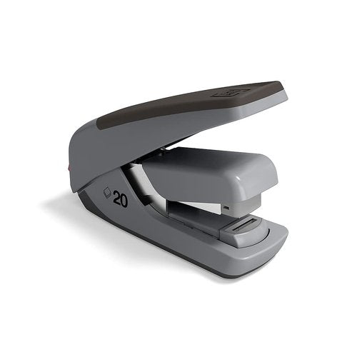 STAPLES TRU RED One-Touch CX4 Desktop Stapler, 20-Sheet Capacity, Black/Gray (TR58482)