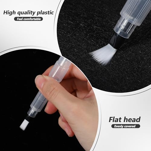 4 Pcs Envelope Moistener Pen Set with Nylon Brush for Sealing & Crafting