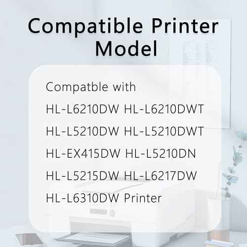KANTEN DR-920 Black Drum Unit Compatible with Brother HL-L5210DN HL-L5215DW HL-L6210DW HL-L6210DWT DCP-L5510DN MFC-L5710DN Printer (1 Pack)