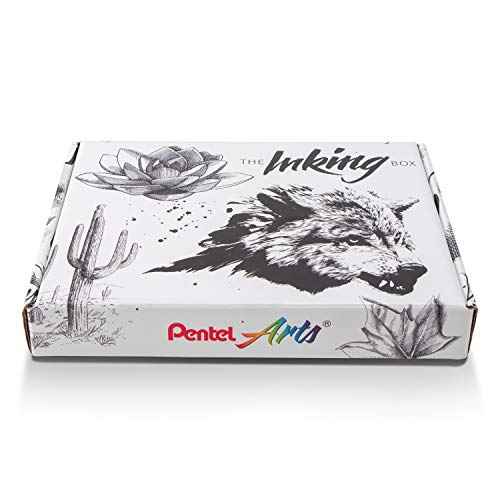 Pentel Arts Inking Box Starter Kit (INKBOXAMZ)