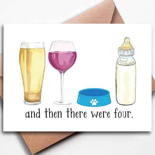 Lovely Baby Shower Card, Funny New Baby Congratulations Card for New Mom Dad Parents