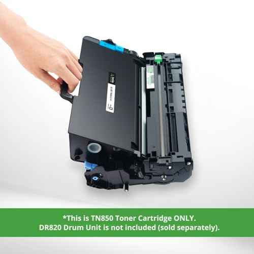 TN850 High Yield Toner Cartridge TN 850 for Brother Printer HL-L6200DWT L6200DW L5200DW L5100DN, MFC-L5800DW L5700DW L6700DW L6800DW Black, 2 Pack