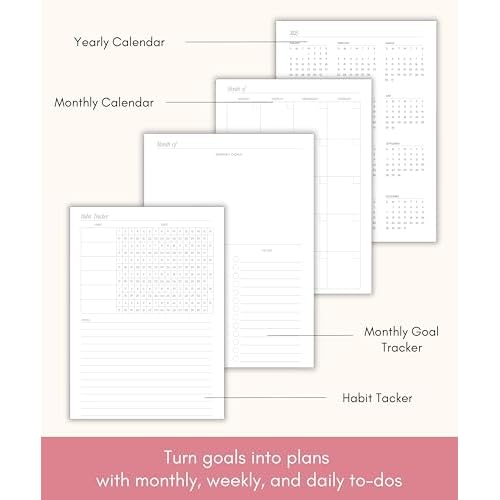 Lamare Academic Planner 2025-2026 ? Undated Weekly College Student Planner 2025-2026 For Homeschool, High School, College & Nursing Students