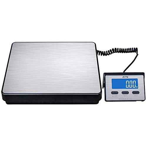 Acteck A-BC200 200LB x 0.2 OZ Digital Heavy Duty Shipping Postal Scale, Stainless Steel
