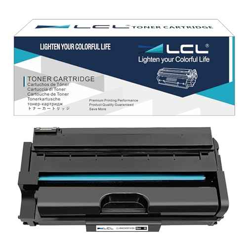 LCL Remanufactured Toner Cartridge Replacement for Ricoh 406465 SP 3400HA 3400DN 3400N 3400SF 3410DN 3500DN 3500N 3500SF 3510DN 3510SF (1-Pack Black)