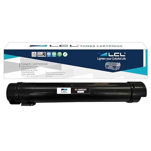 LCL Compatible Toner Cartridge Replacement for Xerox 106R03393 B7025 B7030 B7035 15.5K (1-Pack Black)