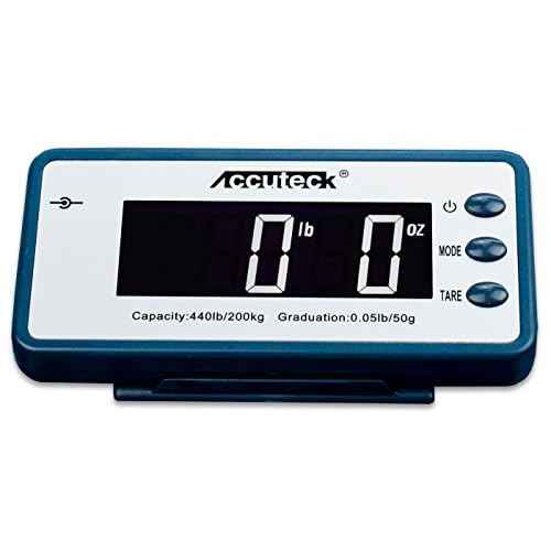 ACCUTECK 440lb Heavy Duty Digital Metal Industry Shipping Postal Scale (ACB440) (5-(Pack))