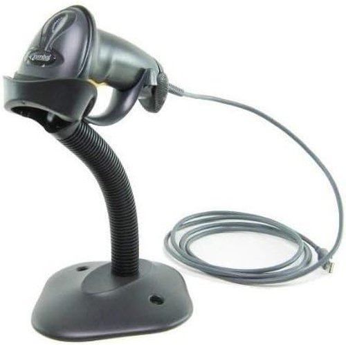 LS2208 Barcode Scanner - Digital Handheld Design with Stand & USB Cable | Reliable Performance