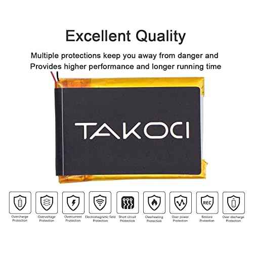 5 Pack Replacement Battery for Jabra Pro 9400 Series Wireless Headset,fits Part Number 14192-00 AHB412434PJ 3.7V 300mAh