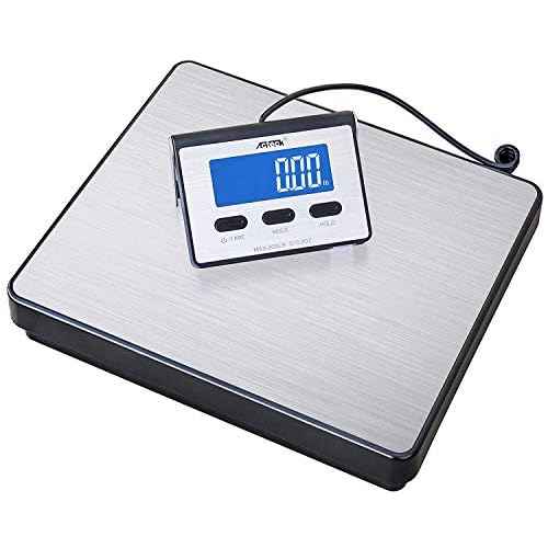 Acteck A-BC200 200LB x 0.2 OZ Digital Heavy Duty Shipping Postal Scale, Stainless Steel