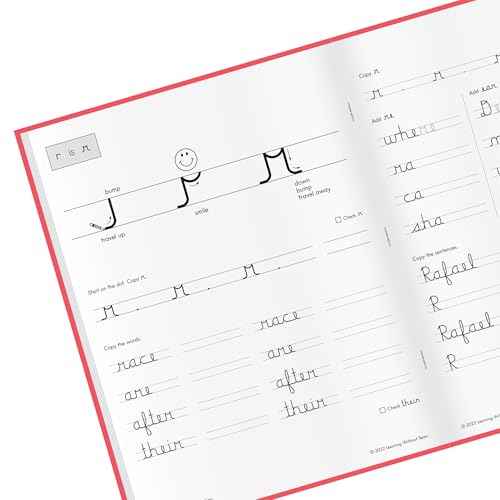 Learning Without Tears Cursive Handwriting Student Workbook, Age 8+, 3rd Grade+, Handwriting Practice, Writing Book, School & Home, Lanugage Arts, Tutoring, Sensory