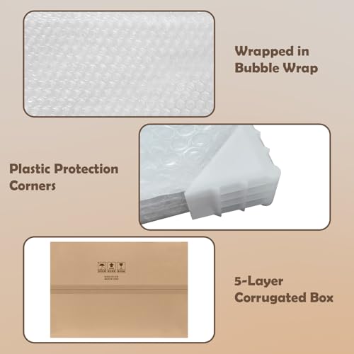 YJview 4 Pack White Foam Board 27.5 x 39.4 Inches - Double-Sided Acid-Free Sign & Display Boards