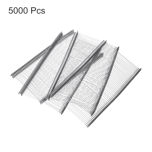 uxcell 5000pcs 50mm Standard Tagging Gun Fasteners in Gray