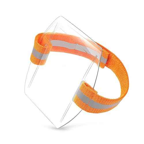 Arm Badge Holder Armband with Adjustable Strap IDs Cards Sleeve Plastic Name Label Badge Holder for Work Pass Universal Armband Wristband Pouch Sleeve