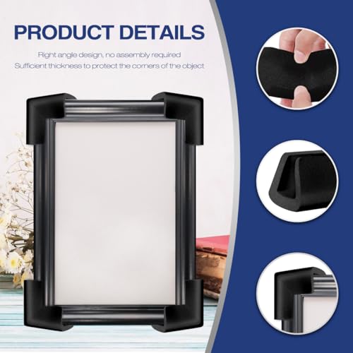 24Pcs Foam Protection Corner for Mirror TV Picture Frame,Packing