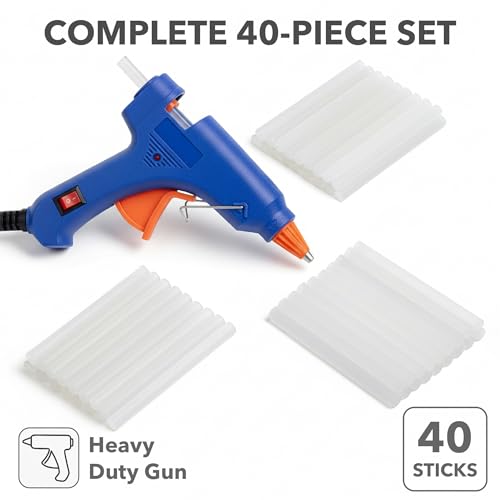 Mr. Pen Hot Glue Gun Kit with 10 Glue Sticks - Craft & DIY Tool