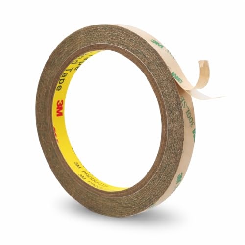 3M 300LSE Double Sided Tape 0.39" x 36 Ft, Clear Mounting Tape, 1 Pack