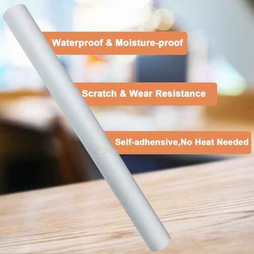 INTBUYING 25x180 inch Matte Cold Laminating Film, 3mil Matte UV Luster Vinyl Cold Laminating Film, 1 Inch Core Clear Cold Lamination Cold Roll Laminate