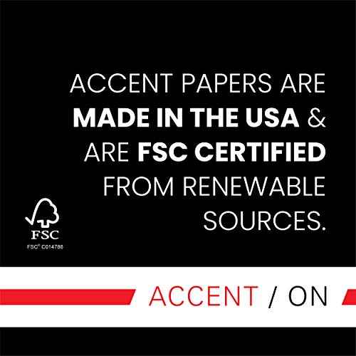 Accent Opaque White Printer Paper, 8.5¡± x 11¡± 28lb Bond/70lb Text Copy Paper ? 500 Sheets (1 Ream) ? Premium Computer Paper with Smooth Finish, 97 Bright, 104gsm ? Multipurpose White Paper ? 109363R