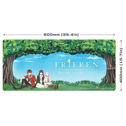 New Party - Frieren: Beyond Journey's End Anime Gaming Desk Mat ? Large Extended Mouse & Keyboard Pad