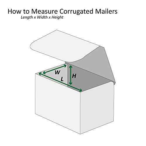 Boxes Fast | Shipping Boxes Small 7"L x 5"W x 4"H, 50-Pack | Corrugated Cardboard Box for Packing, Moving and Storage