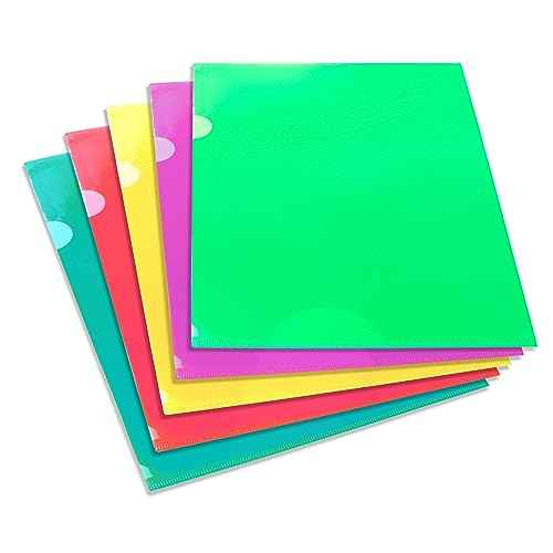 Magnetic File Organizer - 3 Tier Wall Document Storage - For Filling Cabinets, Refrigerators and Work Stations-Complete with 5 Pack of Folders