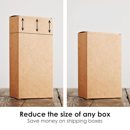 Box Resizer Tool with Scoring Wheel - Cardboard Box Reducer & Customizer