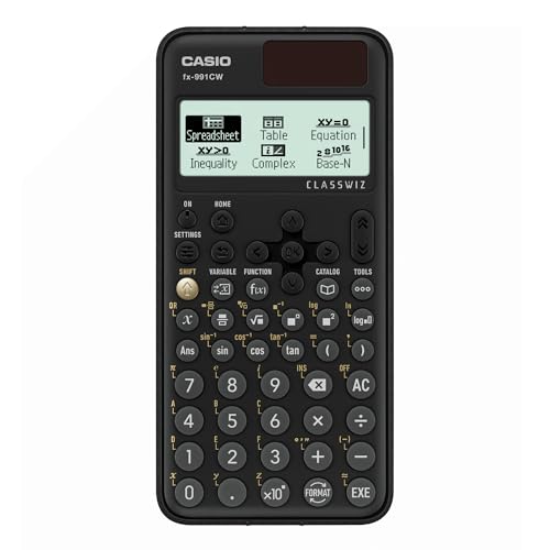 Casio fx-991CW? Advanced Scientific Calculator with High-Res 4-Tone Display | Natural Textbook Display | 540+ Functions, Numeric Calculus, Matrix Solver | Ideal for Engineering, Science & Exams
