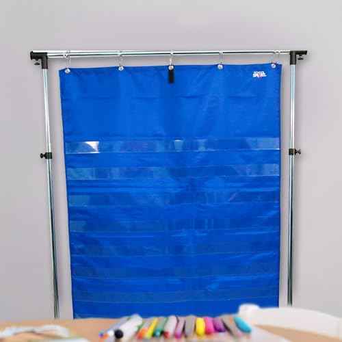 School Smart Original Pocket Chart with 10 Pockets, 50 x 34 Inches