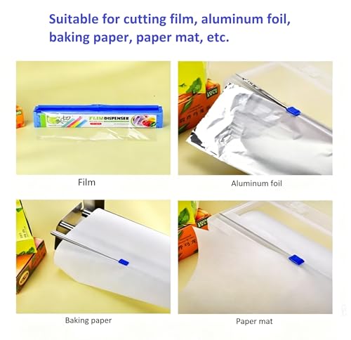 Safety Slide Cutter for Film Dispenser - 6 Pack (18 Inch)