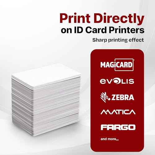 X LINE CR80 30 Mil Graphic Quality 500 Pack PVC Cards