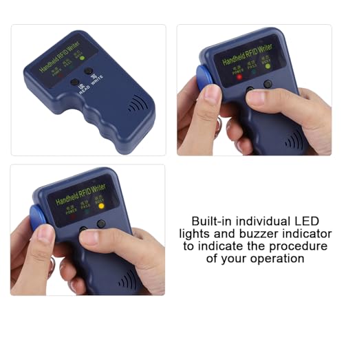 Portable RFID Handheld Duplicator for 125KHz ID Cards & Key Fobs