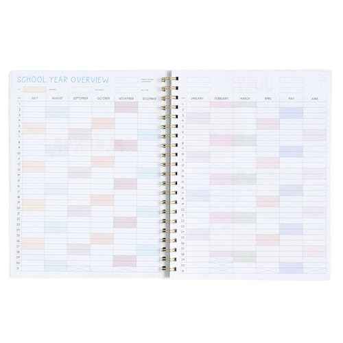 Teaching is a Work of Heart Teacher Planner: 2025-2026 Academic Year - Callie Danielle - Aacademic Planner - Weekly and Monthly with Hand-Designed Drawings