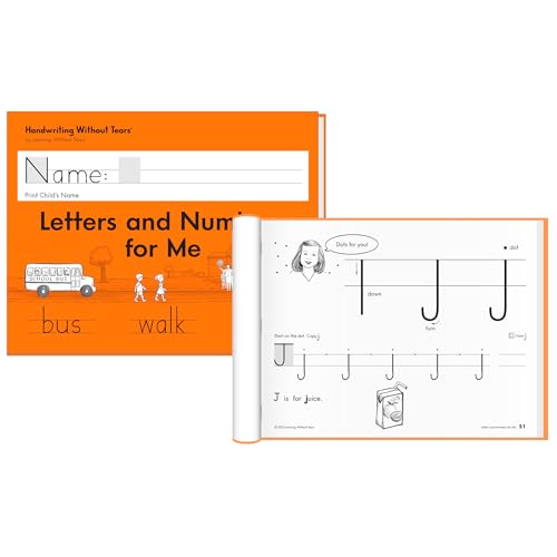 Handwriting Without Tears Kindergarten Printing Set Workbook & Teacher's Guide Bundle