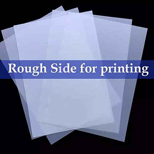 Waterproof Inkjet Transparency Film for Silk Screen Printing 24"x100ft. Roll