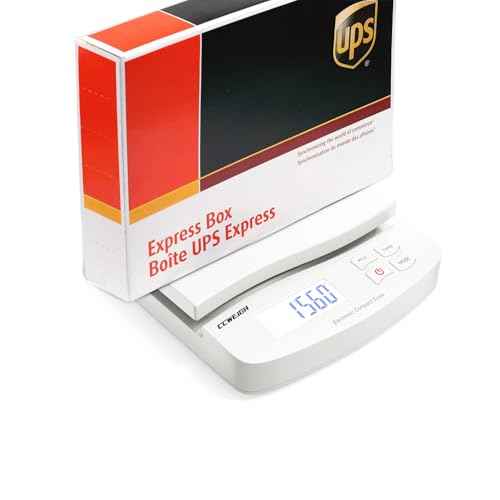Digital Postal Scale 30kg 6 Units Conversion (g, lb, oz, lb'oz, kg'g, kg) | Large LCD Display, Easy to Use, Quick Switch | for Packages, Mailing, Shipping