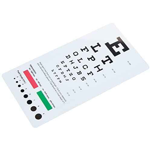 Prestige Medical PRE3909 Snellen Pocket Eye Chart