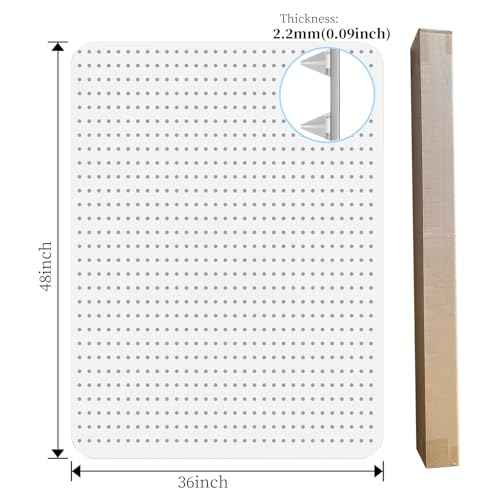 Tonaus Office Chair Mat for Carpet, 48"¡¿36" Transparent Carpet Floor Protector Cover Rug Mat with Non-Slip Studded, Heavy Duty 2.2mm Thick for Home Desk Computer Rolling Chair Low Pile Carpets