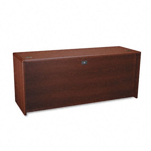 HON 10743NN 10700 72 by 24 by 29-1/2-Inch 3/4 Pedestal Kneespace Credenza, Mahogany Frame/Top