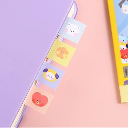 Kpop Character Official Character Stationery Sets School Supplies Notes Sticky Tabs Ball Point Pen Sticky Note All in One