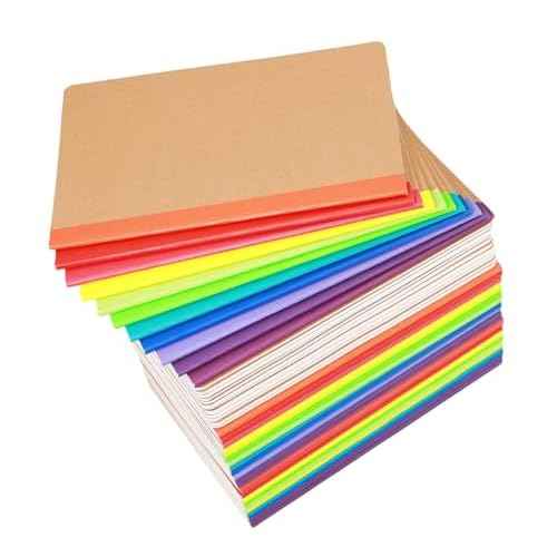 48 Pack A5 Kraft Notebook,Blank Pages - 60 Pages (30 Sheets),Sketch Book Bulk, 8.3¡±x 5.5¡± Small Kraft Notebook