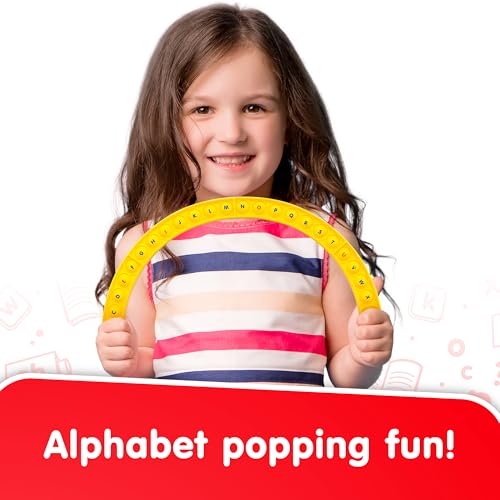 Junior Learning Alphabet Arc Bubble Board, Double-Sided, Ages 4-7, Letter Recognition, K-2