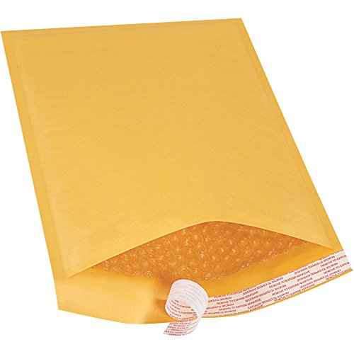 Aviditi Kraft Bubble Mailers #4, 9 1/2" x 14 1/2", Self-Seal, Padded Envelopes for Packing, Mailing and Shipping, Case of 100