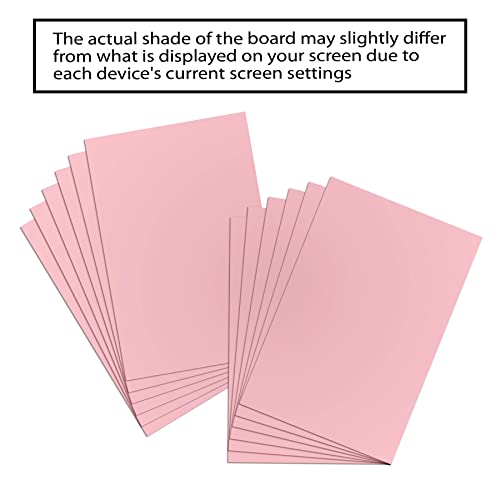 BAZIC Pink Poster Board 22 x 28 in 25-Pack - School & Craft Projects